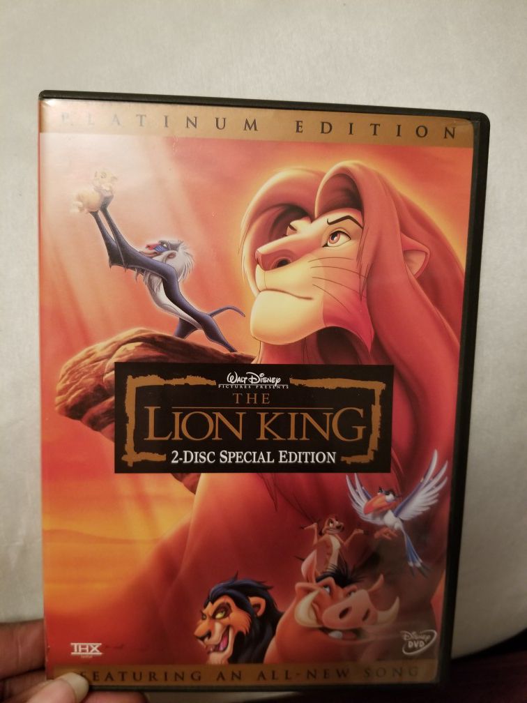 Lion king platinum edition