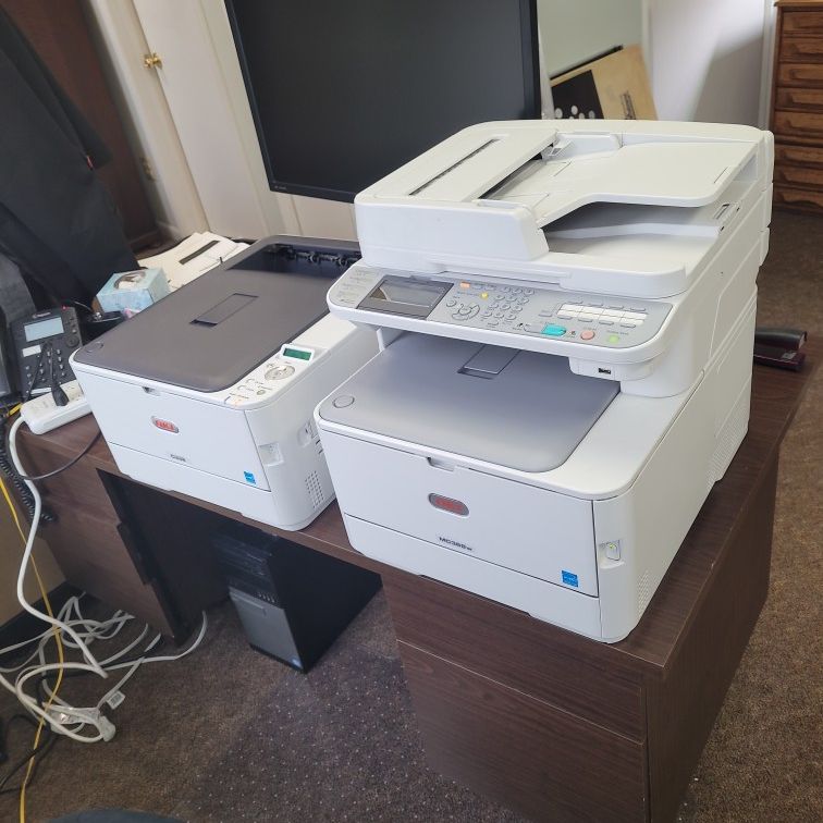 Oki Color Printers - Cost Over $800, $250 or BO for both