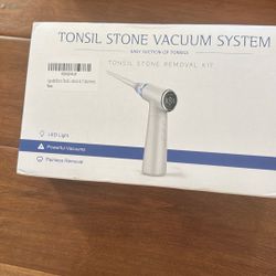 Tonsil Stone Remover Tool with 6-Level Suction for Bad Breath Prevention Tonsil Stone Vacuum Removal Kit
