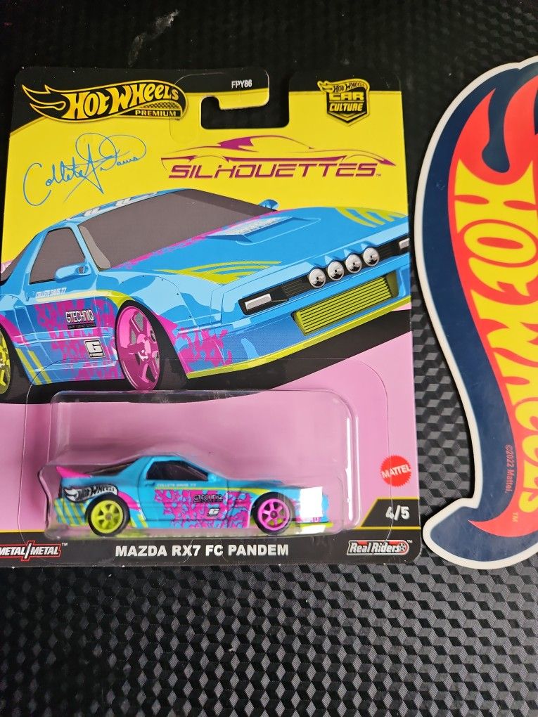 Hot Wheels Premium Car Culture Silhouettes Mazda RX-7 FC Pandem