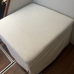 MUST SELL ottoman only ikea sandbacken beige