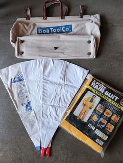 Tool Bag, Rain Suit