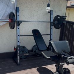 Gym and fitness equipment.