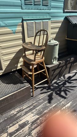 Antique High Chair $20 So Cool