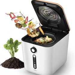 *** BRAND NEW IN BOX Compost Bin, Electric Composter for Kitchen Countertop, 3L Smart Mill Composter Kitchen Bin, for Mom, Auto Home Compost 
