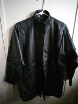 Leather jacket size 10