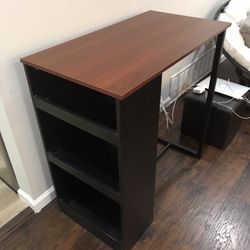 Dining Table With Shelves 