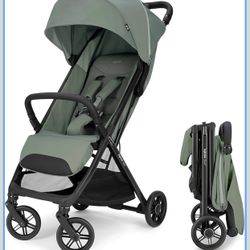 Inglesina Quid³ Stroller, Planet Green - Compact Reclining Travel Stroller