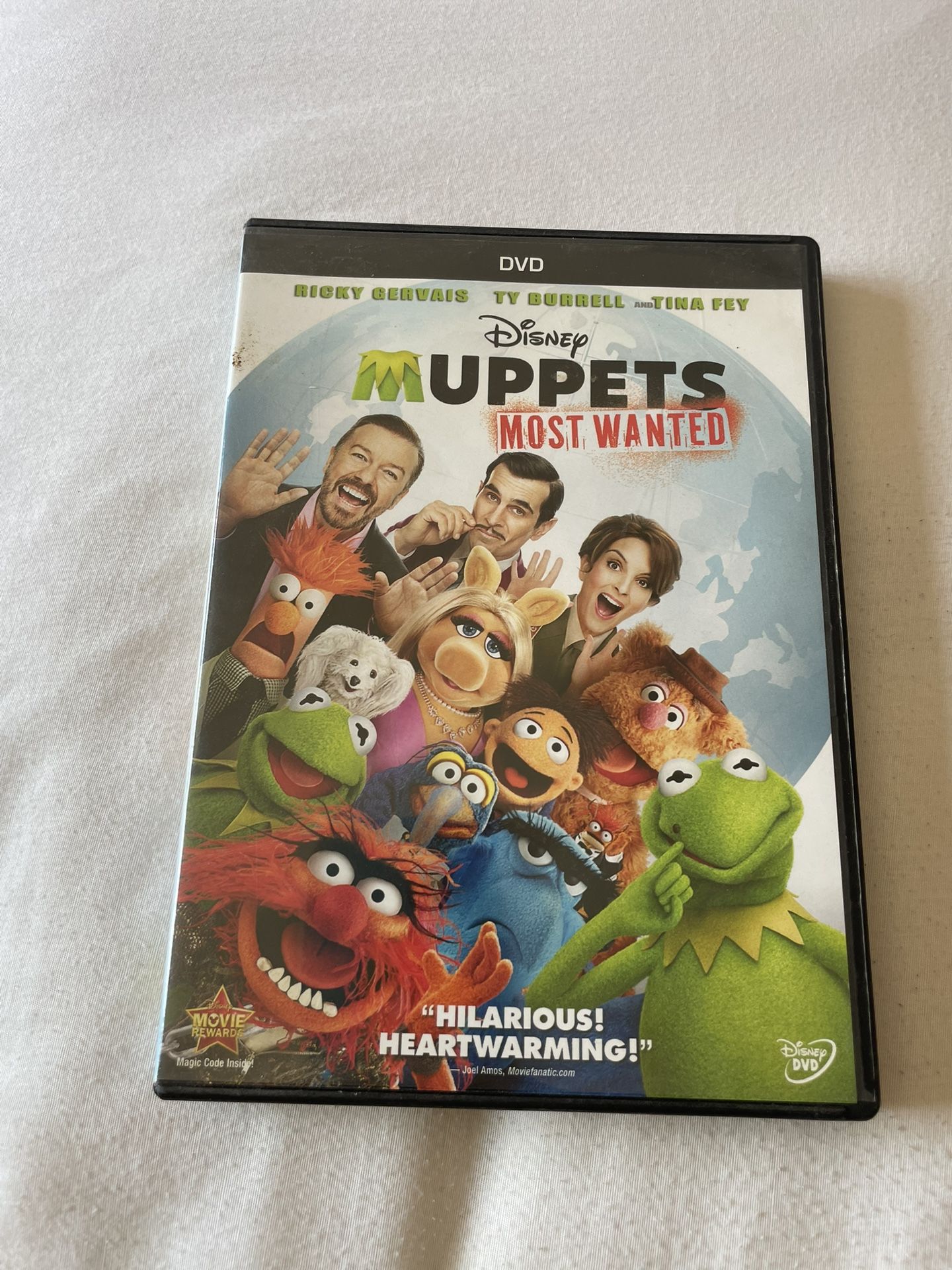 Muppets Most Wanted (DVD, 2014)