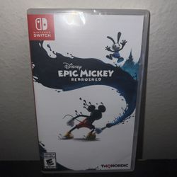 Epic Mickey Remastered Nintendo Switch - NEW