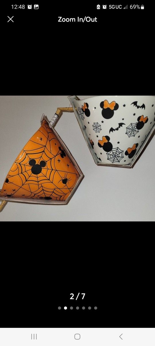 Disney Mickey And Minnie Mouse Ramn Noodle Bowls