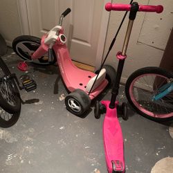 Kid Tricycle And Scooter