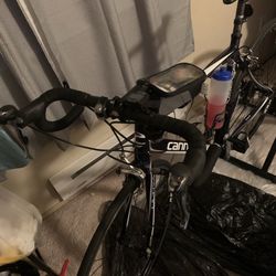Cannondale Road Bike 54cm, and Bike Trainer-Free