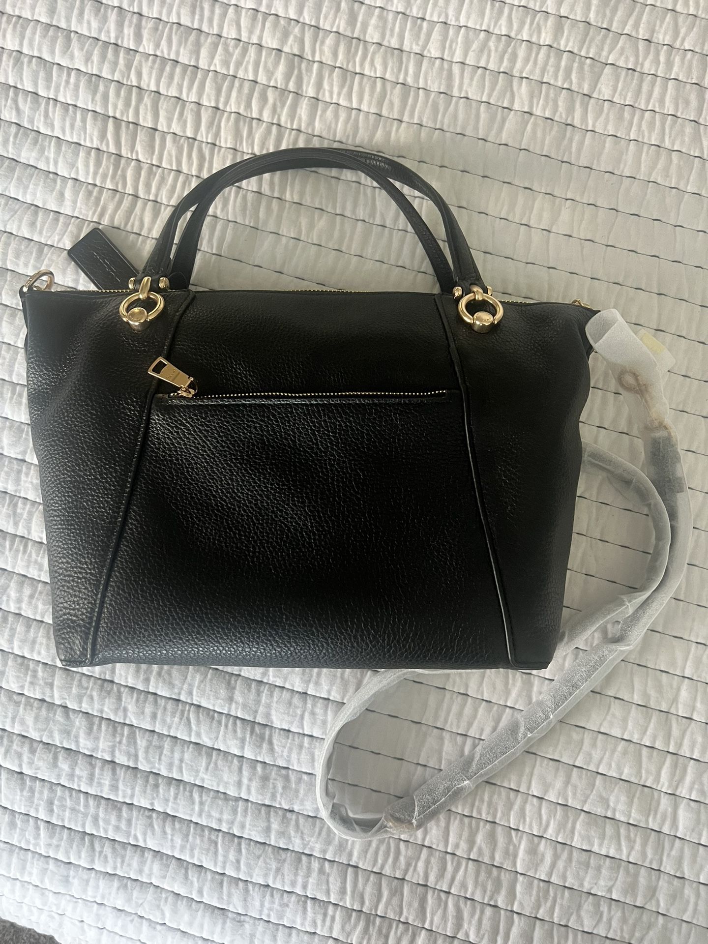 Black Leather Coach Purse