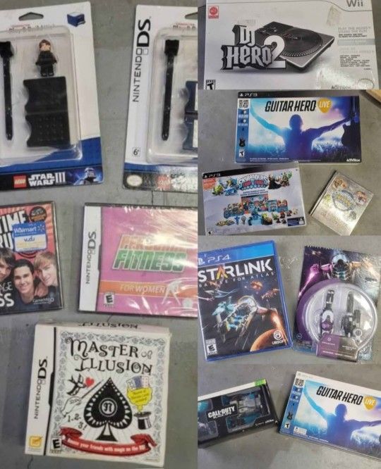 Video Games New & Sealed