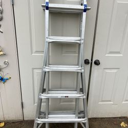 WERNER Telescoping Multi Ladder 22 Ft 