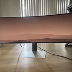 Samsung (G9) Ultra Wide Curved Gaming Monitor QD-OLED