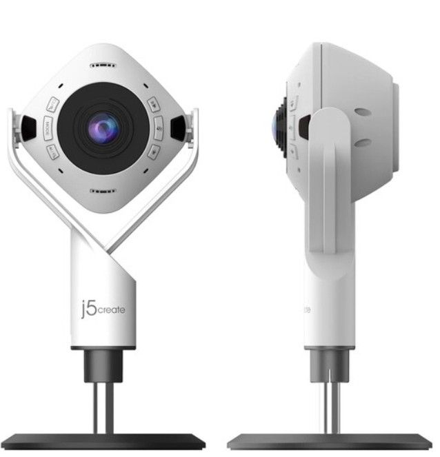 j5create 360° AI-Powered Webcam with Speakerphone