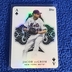 Jacob De Grom Mets Baseball Cards Topps Aces 