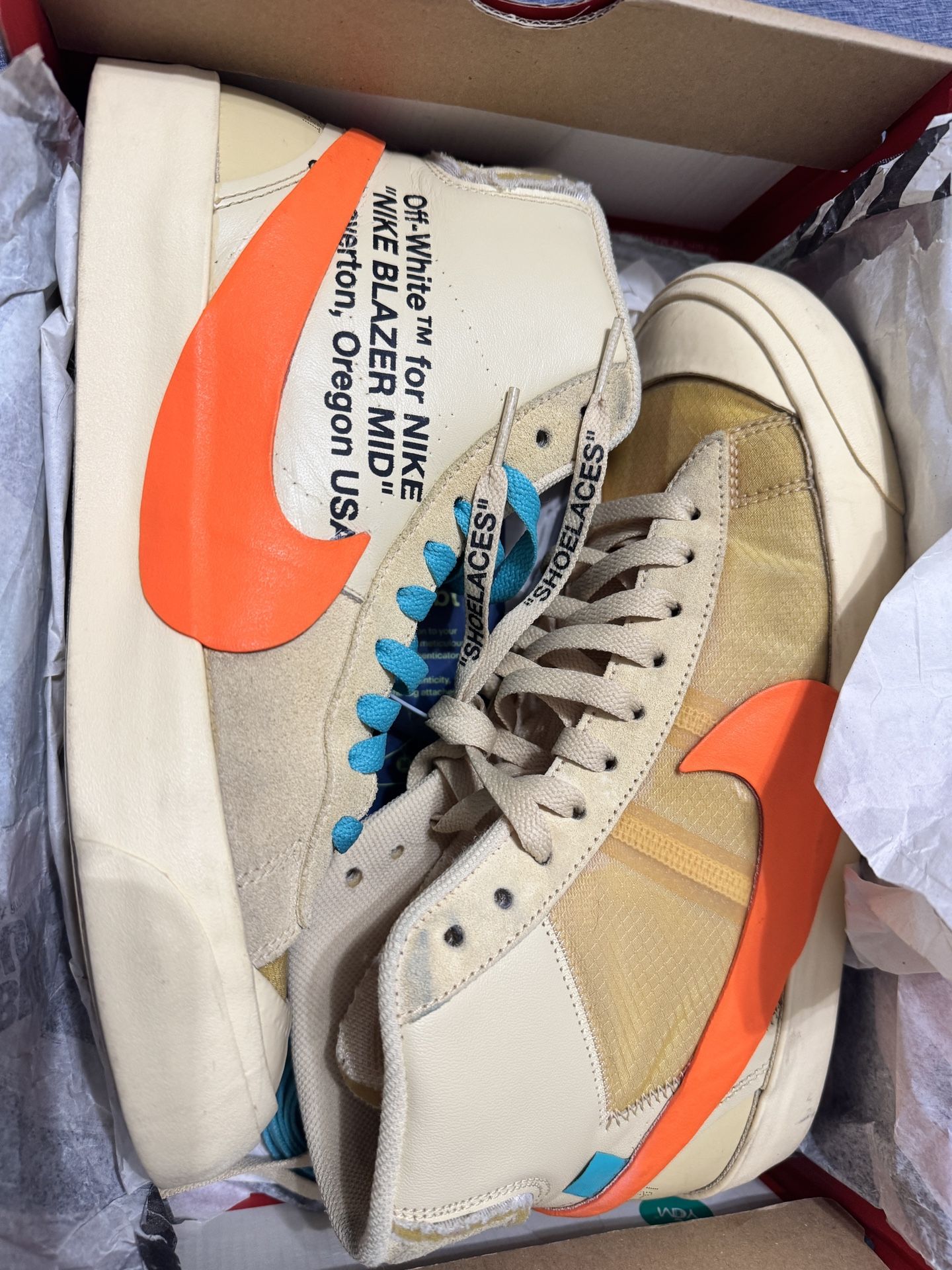 Nike Blazer Mid Off White