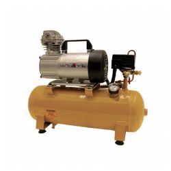 Portable Air Compressor: 12V DC, Oil Free, 3/4 hp, 1.7 cfm Free Air Flow Rate @ 90 psi