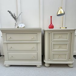 Pair of Nightstands, Broyhill brand, Newly Refinished