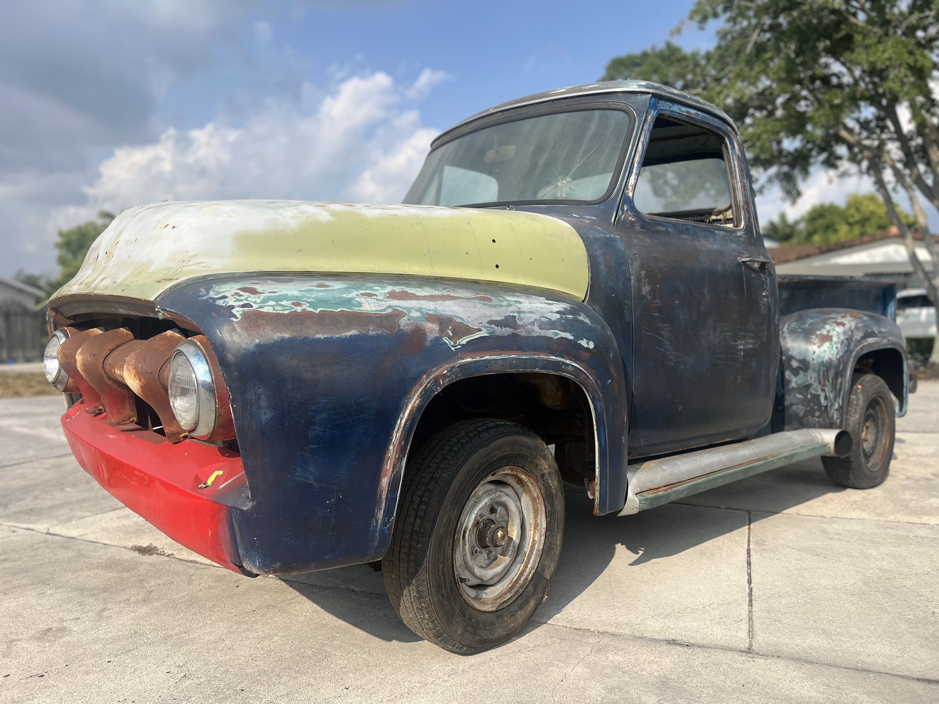 1954 FORD F100 Rust Free Truck With Clean FL Title
