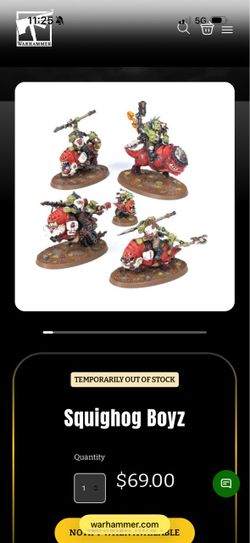 Ork Squighog Boyz