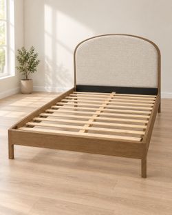 Queen Size Upholstered Bed Frame – $299.99 Before Tax