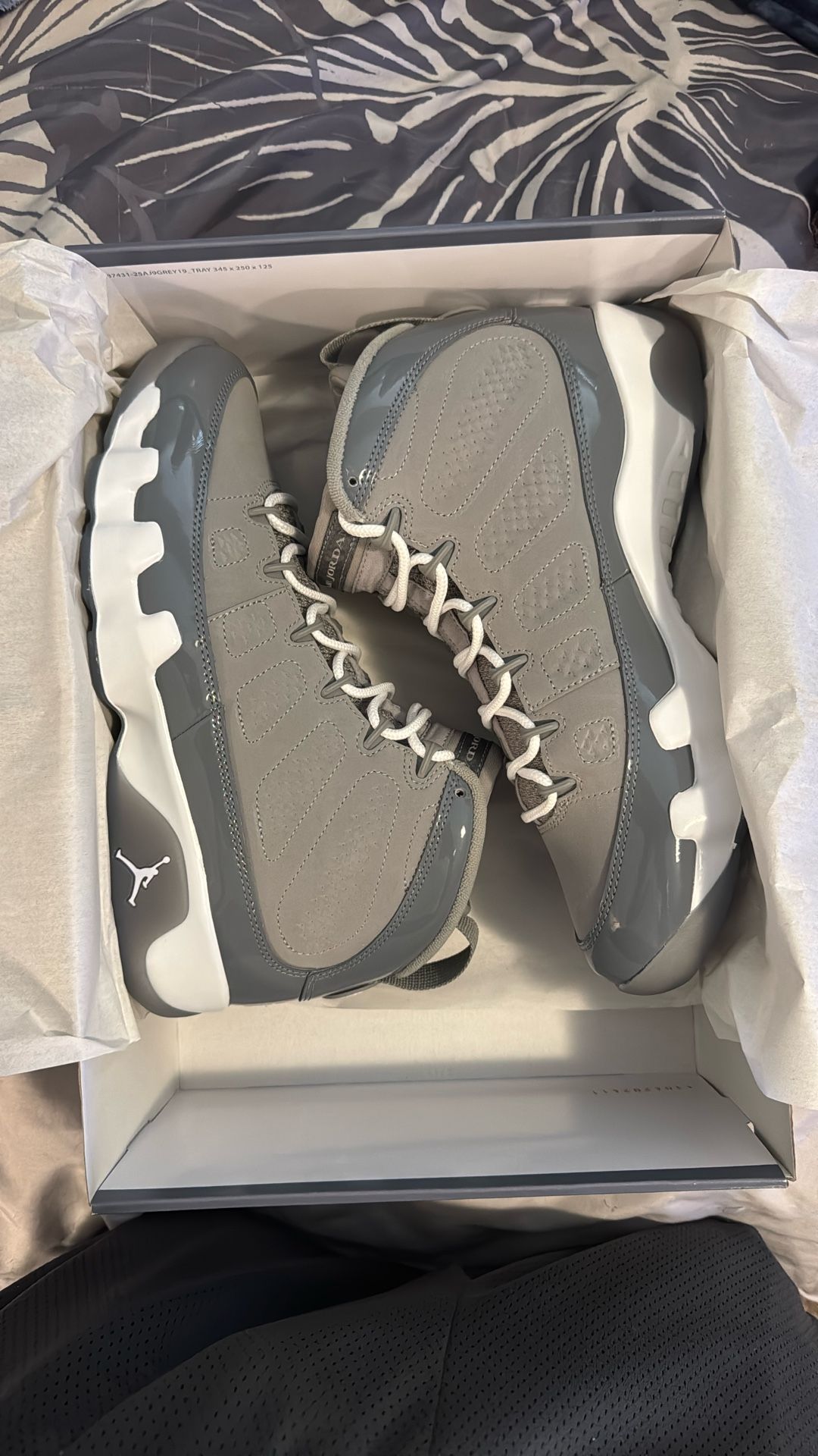 Jordan 9 Retro Cool Grey 2025