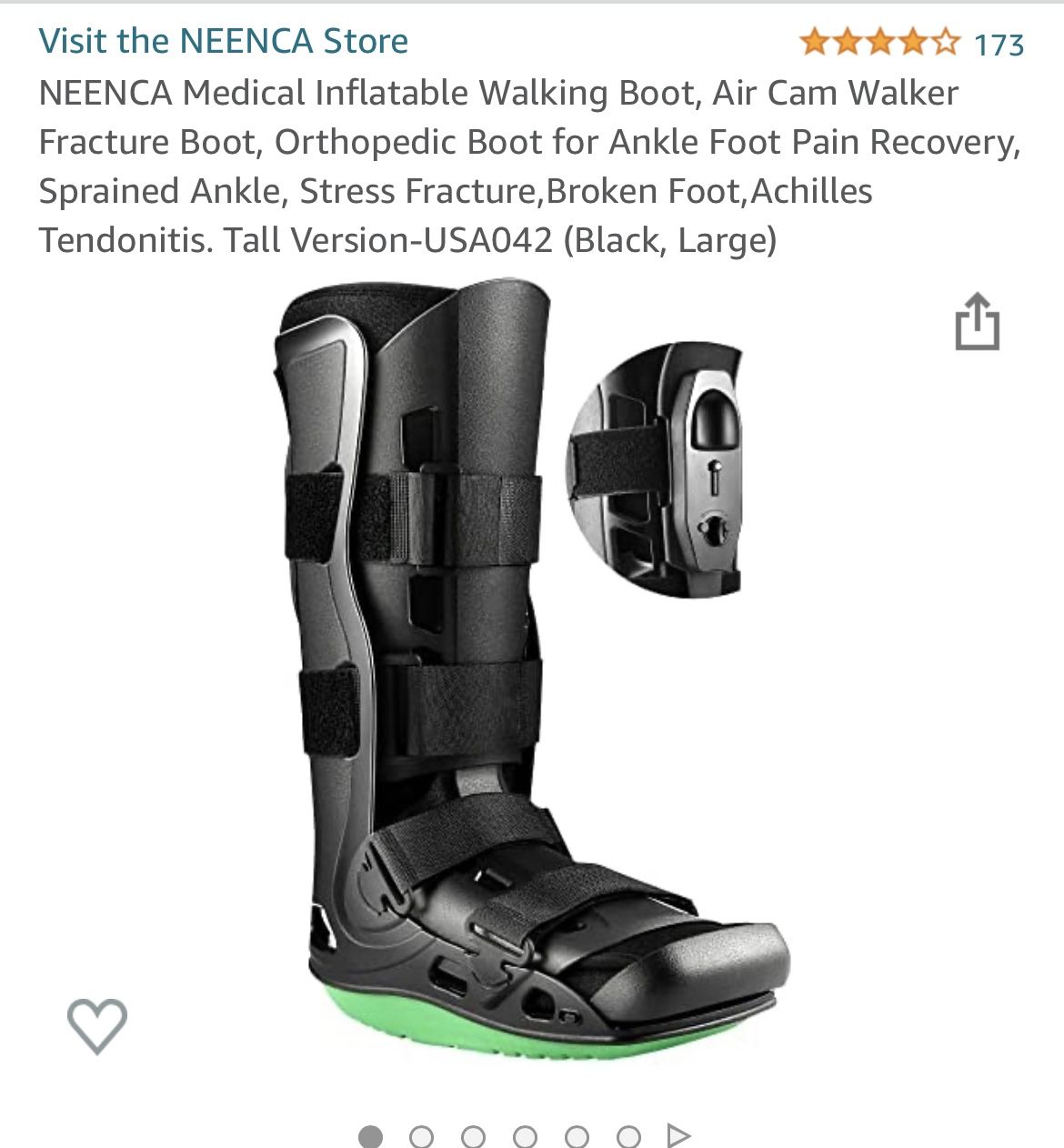 Large Neenca Medical Walking Boot 