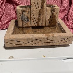 Fuente De Piedra Hecha En México 