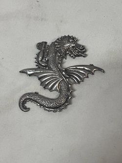 KORDA "THIEF OF BAGDAD" Sterling Silver FLYING DRAGON 3.25”