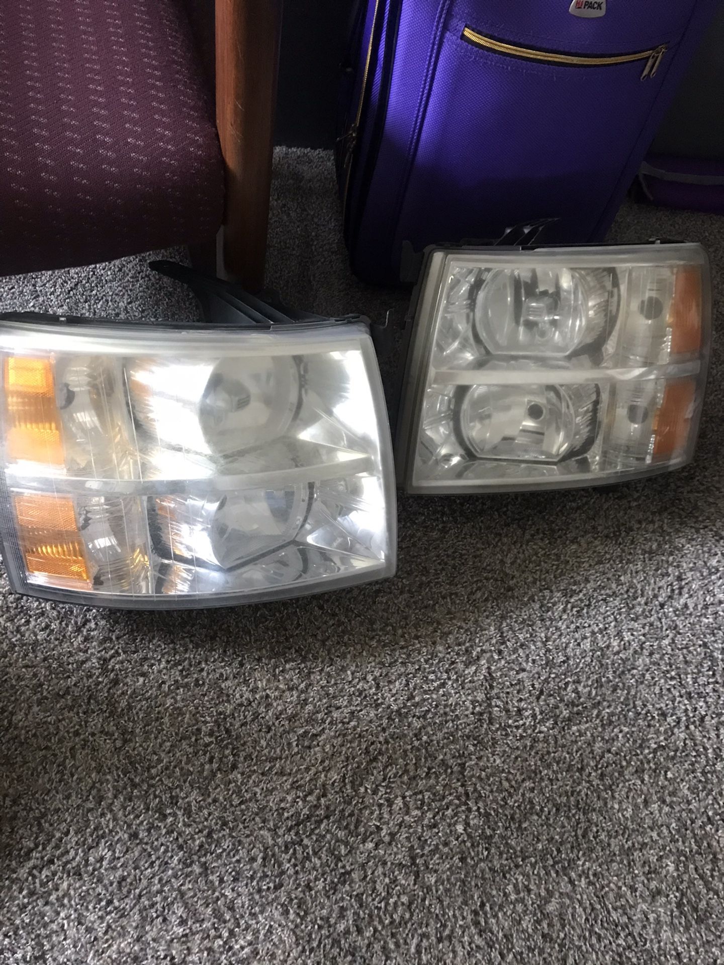 Chevy silverado headlights
