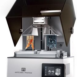 ☆ ANYCUBIC Photon P1 Resin 3D Printer, Dual-Color/-Material Printing Platform, Engineering-Grade Resin Compatible, Stability Industrial Ball Screw, La