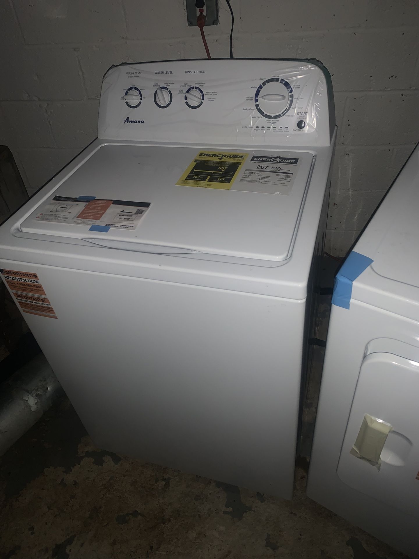 Brand New Never Used Washer