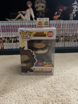 Jurota Shishida Flocked Hot Topic Class 1b Exclusive Funko Pop 1236 