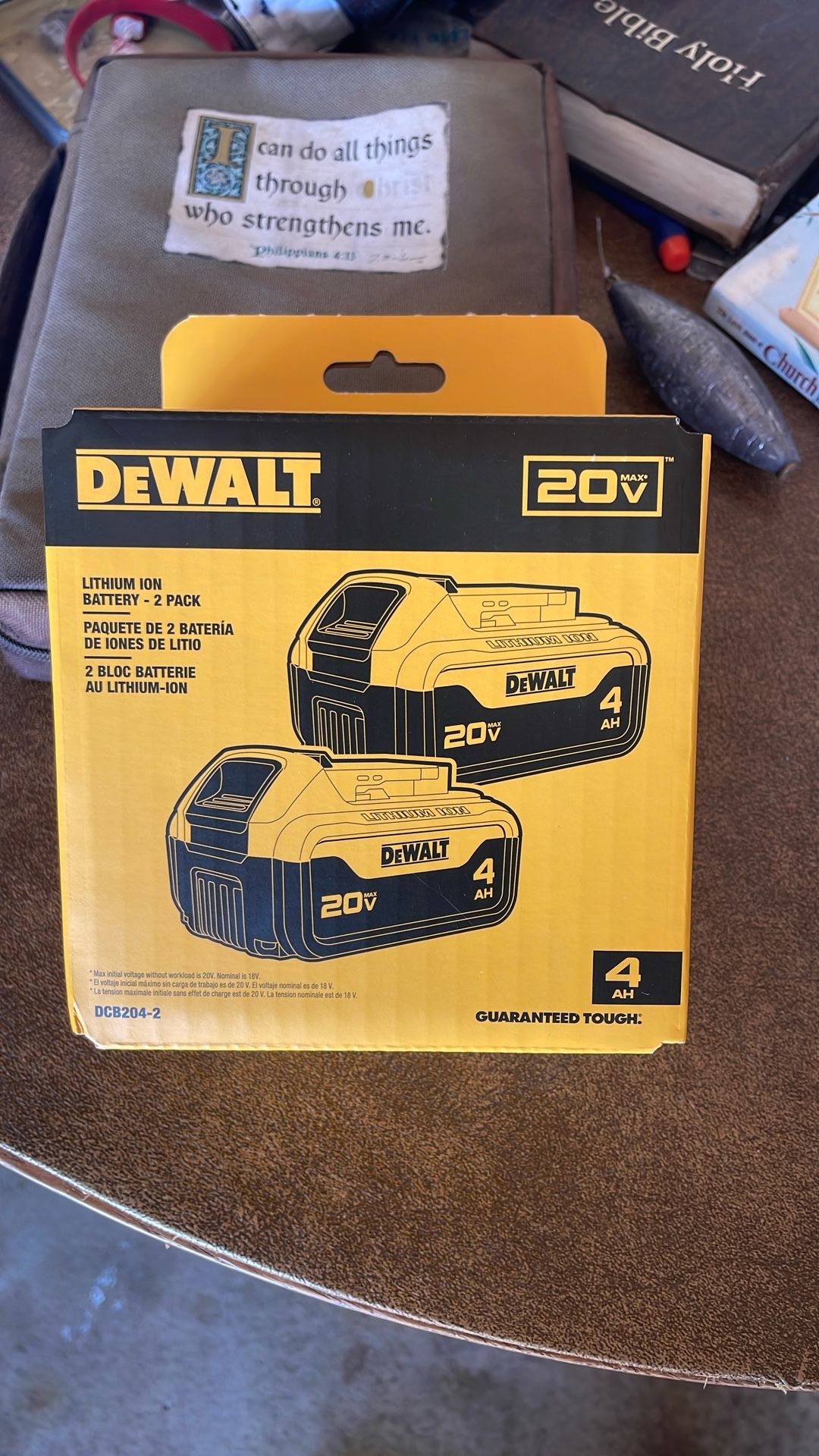 DeWalt batteries