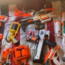 nerf guns