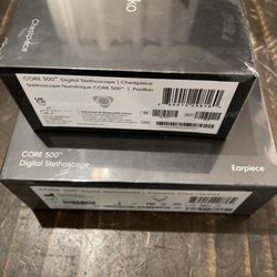  Brand New Figs Eko CORE 500 Digital Stethoscope - Dark Harbor - Factory Sealed 