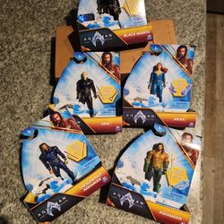 DC AQUAMAN CHARACTERS AND The Whole Collection Set Of 5