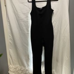 Black Bodysuit With Slits On His Side