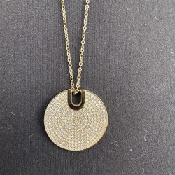 Gold Michael Kors Chain And Charm