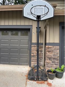 Free basketball hoop