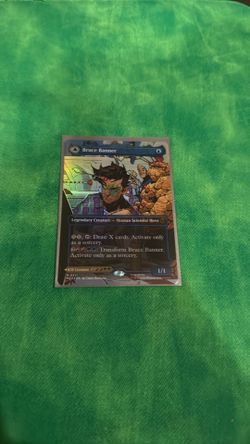 Bruce Banner/ The Incredible Hulk Magic the Gathering
