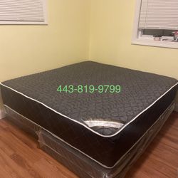 Queen Mattress - Double  Sides - Come With Free Box Spring - Free Delivery To Reasonable Distance 