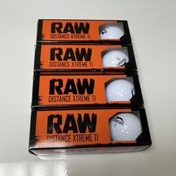 BRAND NEW Slazenger RAW Distance Xtreme TI 1 dozen golf balls ball 12 pack Extreme