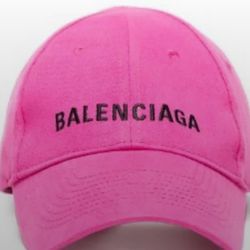 BRAND NEW Blaenciaga HOT Pink Hat!