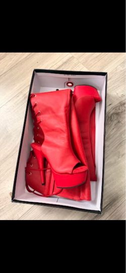 Pleaser Heel thigh boots