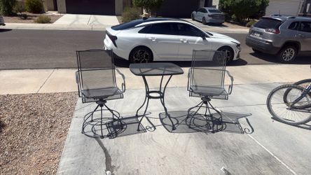 3 piece patio set